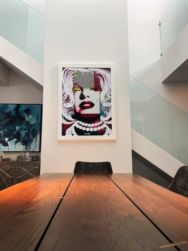 Miz Roe bridges the physical and digital. From the original 2015 acrylic mural comes a limited-edition print of 50 — a statement in colour, form, and timeless allure.
With its grid-based design and layered vector textures, Miz Roe naturally lends itself to the digital space — a symbol of transformation and enduring influence.
.
.
.
.
#MizRoe
#ArtflavaByChrisMarie
#Artflava10Years
#PopArtReimagined
#LimitedEditionArt
#MarilynMonroeArt
#ModernPopArt
#IconicMuse
#ArtCollectorsAustralia
#ContemporaryArtCollectors
#ChrisMarieArt
#OwnTheLegacy